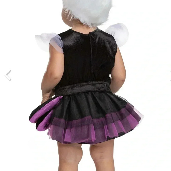 EUC Disney Baby Little Mermaid’s Ursula Halloween Costume Size 12-18 mths - Picture 2 of 5